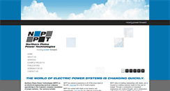 Desktop Screenshot of northernplainspower.com